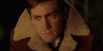 Jake Gyllenhaal in the movie 'Brokeback Mountain'.