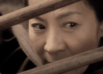 A fighting scene in the movie Crouching Tiger, Hidden Dragon: Sword of Destiny
