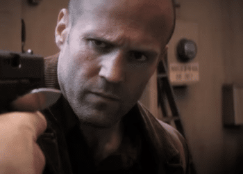 A fighting scene of Jason Statham in the Movie 'Wild Card'