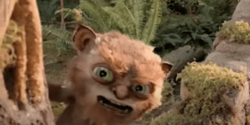 A little monster in the movie 'Escape from Mr. Lemoncello’s Library'.