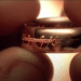 The ring held by Frodo Baggins (Elijah Wood) in the movie 'The Lord of the Rings: The Fellowship of the Ring'.