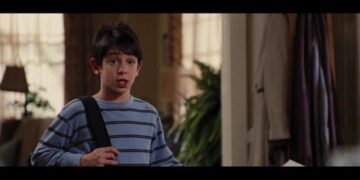 Back in middle school after summer vacation, Greg Heffley (Gordon) works hard to keep his secret safe, though his older brother Rodrick (Bostick) knows all about what happened -- and is eager to spill the beans.