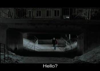 This is a clip from the movie Let the Right One In.