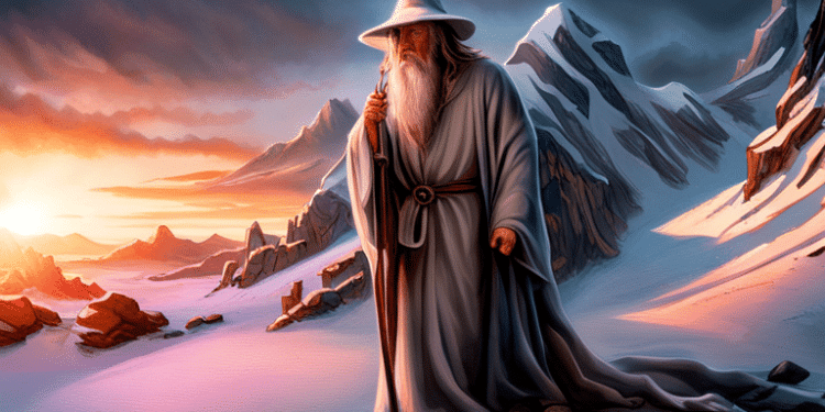 Gandalf painting