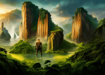 Jumanji: Welcome to the Jungle painting
