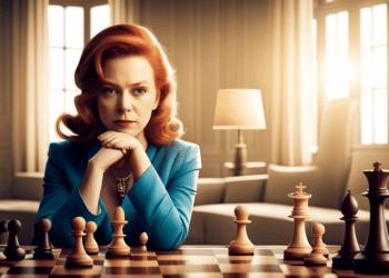 Similar scene to The Queen's Gambit