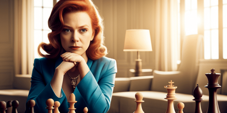 Similar scene to The Queen's Gambit