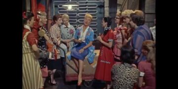 An Iowa pajama factory worker falls in love with an affable superintendent who had been hired by the factory's boss to help oppose the workers' demand for a pay raise.