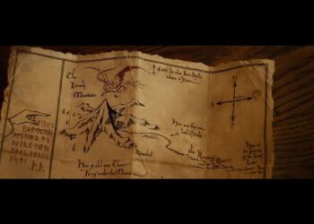 A curious Hobbit, Bilbo Baggins, journeys to the Lonely Mountain with a vigorous group of Dwarves to reclaim a treasure stolen from them by the dragon Smaug.