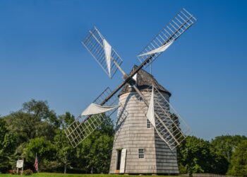 The Hook Windmill, also known as Old Hook Mill, is a historic windmill in the town of East Hampton, built in 1806.