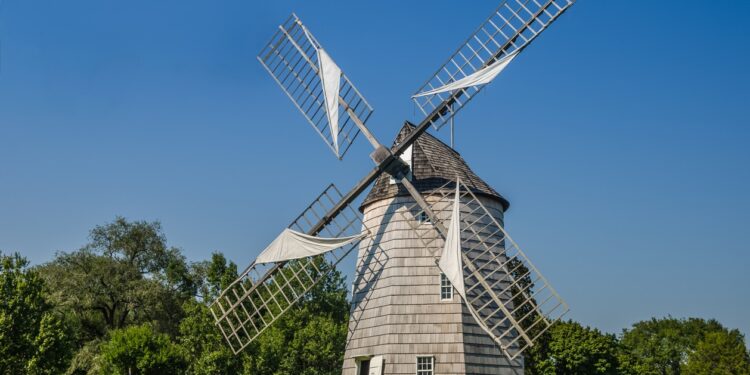 The Hook Windmill, also known as Old Hook Mill, is a historic windmill in the town of East Hampton, built in 1806.