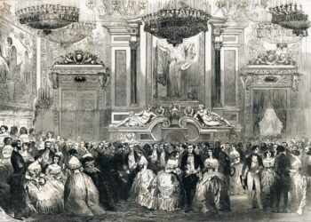 Great Exhibition Fete Paris Grand Ball Hotel De Ville 1851 19th century